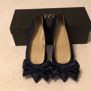 Brand new navy blue ballet flats
